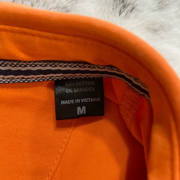 Nantucket Whaler Men’s Orange Polo Size Medium - Picture 4 of 5